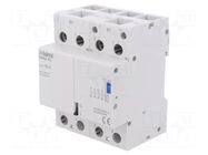 Relay: installation; bistable,impulse; NO x4; Ucoil: 230VAC; BI ISKRA