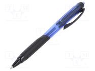 Pen; blue UNI Mitsubishi Pencil