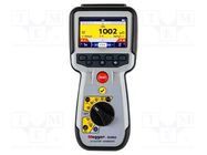 Milli-ohm meter; LCD; 1mA,10mA,100mA,1A,2A; Interface: USB; IP54 MEGGER