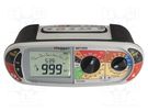 Meter: appliance meter; LCD; Earthing R range: 5kΩ,100kΩ; IP54 MEGGER