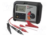 Meter: insulation resistance; LCD; R range: 10Ω÷1MΩ; VAC: 0÷600V MEGGER