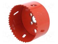 Hole saw; 76mm; Thread: 5/8" YATO