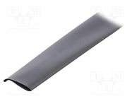 Heat shrink sleeve; glueless; 2: 1; 19mm; black; polyolefine; reel TE Connectivity