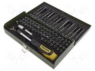 Kit: screwdriver bits; bag; 75pcs. PROXXON