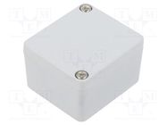 Enclosure: multipurpose; X: 45mm; Y: 50mm; Z: 30mm; S-8100; aluminium MOLEX