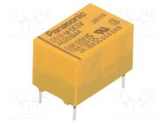 Relay: electromagnetic; SPDT; Ucoil: 5VDC; 2A; DS; max.250VAC; PCB 