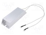 Resistor: wire-wound; with heatsink; 60Ω; 200W; ±5%; 165x60x30mm SR PASSIVES