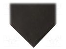 Anti fatigue mat; Width: 0.6m; L: 0.9m; rubberised gel foam; black COBA EUROPE