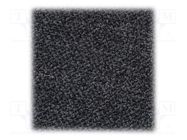 Entrance mat; Width: 0.6m; L: 0.9m; polyamide; grey-black; antislip COBA EUROPE