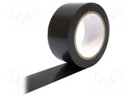 Tape: marking; black; L: 33m; W: 50mm; self-adhesive; Thk: 0.15mm COBA EUROPE