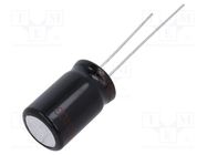 Capacitor: electrolytic; THT; 470uF; 35VDC; Ø12.5x20mm; Pitch: 5mm PANASONIC