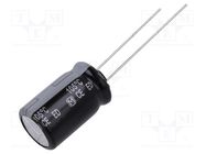 Capacitor: electrolytic; THT; 10uF; 450VDC; Ø12.5x20mm; Pitch: 5mm PANASONIC