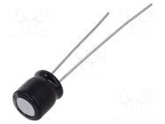 Capacitor: electrolytic; THT; 22uF; 35VDC; Ø6.3x7mm; Pitch: 2.5mm PANASONIC