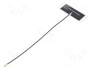Antenna; GSM,LTE; 0dBi,3.8dBi; linear; self-adhesive; Len: 150mm MOLEX