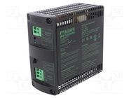 Power supply: switching; 120W; 24VDC; 5A; for DIN rail mounting 