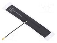 Antenna; GSM,LTE; 1.6dBi,3.4dBi,4.2dBi; linear; Len: 50mm; U.FL MOLEX