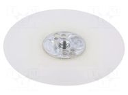 Bracking pad; 122mm; Thread: M14 METABO