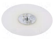 Bracking pad; 122mm; Thread: M14 METABO