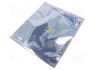 Protection bag; ESD; L: 305mm; W: 254mm; Thk: 76um EUROSTAT GROUP