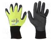 Protective gloves; Size: 9,L; green (light); nitryl; U-Feel WONDER GRIP