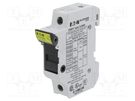 Fuse holder; 10.3x38mm; for DIN rail mounting; 30A; Poles: 1; IP20 BUSSMANN