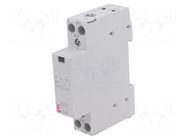 Contactor: 2-pole installation; 20A; 24VAC; NC + NO; R ETI POLAM