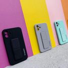 Wozinsky Kickstand Case iPhone 13 Pro pink silicone case with stand, Wozinsky