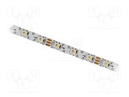 Programmable LED tape; RGBW; 5050; 5V; LED/m: 60; 8mm; white PCB IPIXEL LED