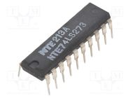 IC: digital; D flip-flop; Ch: 8; TTL; THT; DIP20 NTE Electronics