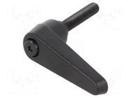 Lever; adjustable; Thread len: 32mm; Lever length: 45mm; GN 101 ELESA+GANTER