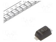 Diode: Zener; 0.35W; 15V; SMD; reel,tape; SOD523; single diode DIODES INCORPORATED