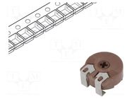 Potentiometer: mounting; single turn,horizontal; 50kΩ; 330mW; SMD PIHER