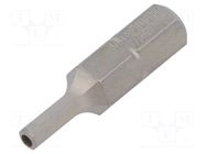 Screwdriver bit; hex key with protection; TR 7/64"; STANDARD WIHA