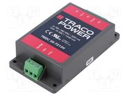 Converter: DC/DC; 20W; Uin: 80÷160V; Uout: 15VDC; Iout: 1340mA; OUT: 1 TRACO POWER