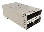 I/O CONN, QSFP+CAGE, 152POS, PRESS-FIT