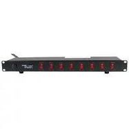8 Switched Outlet Rack Mount Outlet Strip