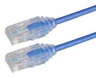 PATCH CABLE, RJ45, CAT6, 300MM, BLUE