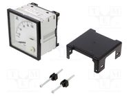 Ammeter; on panel; I AC: 0÷100A; Class: 1.5; 50÷60Hz; Features: 90° SELEC