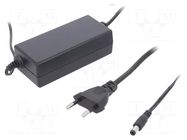 Power supply: switching; 12VDC; 3A; Out: 5,5/2,1; 36W; 90÷264VAC POS