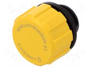 Breather cap; Thread: G 1/2"; Overall len: 29mm; polyamide ELESA+GANTER