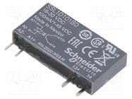 Relay: solid state; Ucntrl: 16÷30VDC; 100mA; max.48VDC; socket SCHNEIDER ELECTRIC