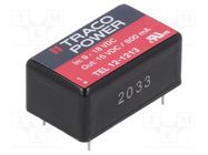 Converter: DC/DC; 12W; Uin: 9÷36V; Uout: 15VDC; Iout: 800mA; DIP16 TRACO POWER