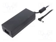 Power supply: switched-mode; 48VDC; 2.1A; Out: 5,5/2,5; 100W; 89% CINCON