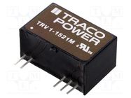 Converter: DC/DC; 1W; Uin: 12÷18V; Uout: 5VDC; Uout2: -5VDC; SIP9 TRACO POWER