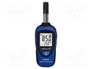 Thermo-hygrometer; LCD; 3,5 digit; Sampling: 2x/s; -20÷70°C; 0.1°C VELLEMAN