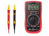 Digital multimeter; LCD; 3,5 digit (1999); f range: 20kHz VELLEMAN