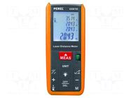 Distance meter; LCD; 0.05÷60m; Meas.accur: ±1,5mm; IP54; Unit: ft,m VELLEMAN