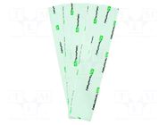 Tape: heat transfer; W: 20mm; L: 130mm; Thk: 3mm; 1.5W/mK AG TERMOPASTY