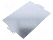 Mounting plate; steel MOLEX