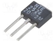 Transistor: NPN; bipolar; 50V; 8A; 20W; TO126 NTE Electronics